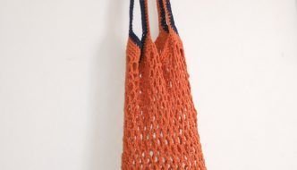 Bolsa red plegable en ganchillo 5